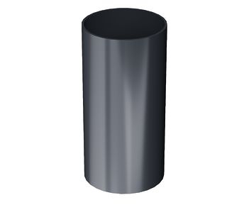 Труба водосточная 1.5 м Стандарт (Standard) Серый