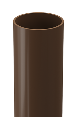 Труба водосточная 3 м Standard Светло-коричневый, (RAL 8017)