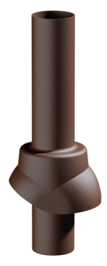 Труба НИ-110/500 Тёмно-коричневый, (RAL 8019)